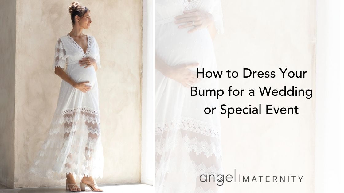 How to Dress Your Bump for a Wedding or Special Event
