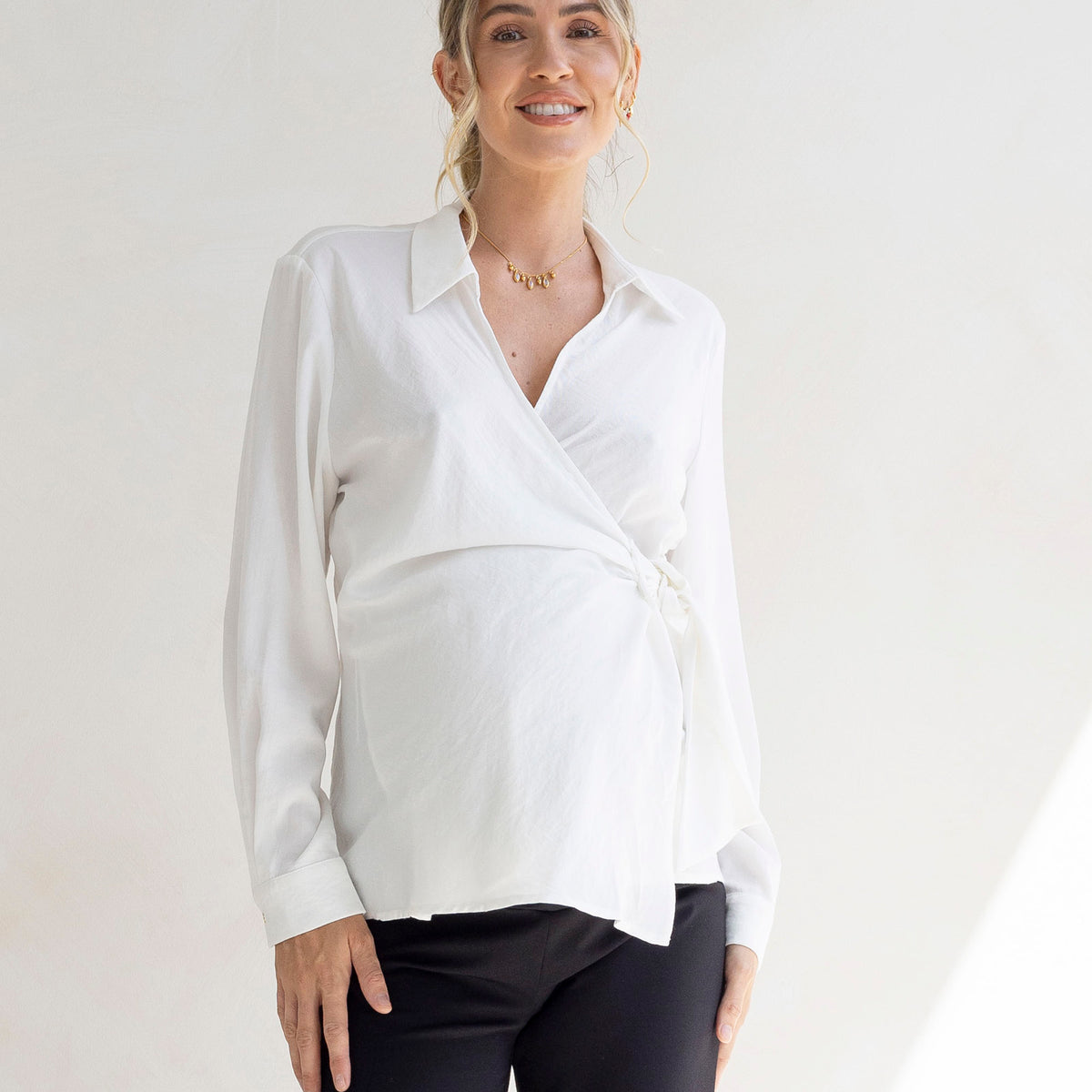 Kimaya Maternity and Nursing Oversized Shirt