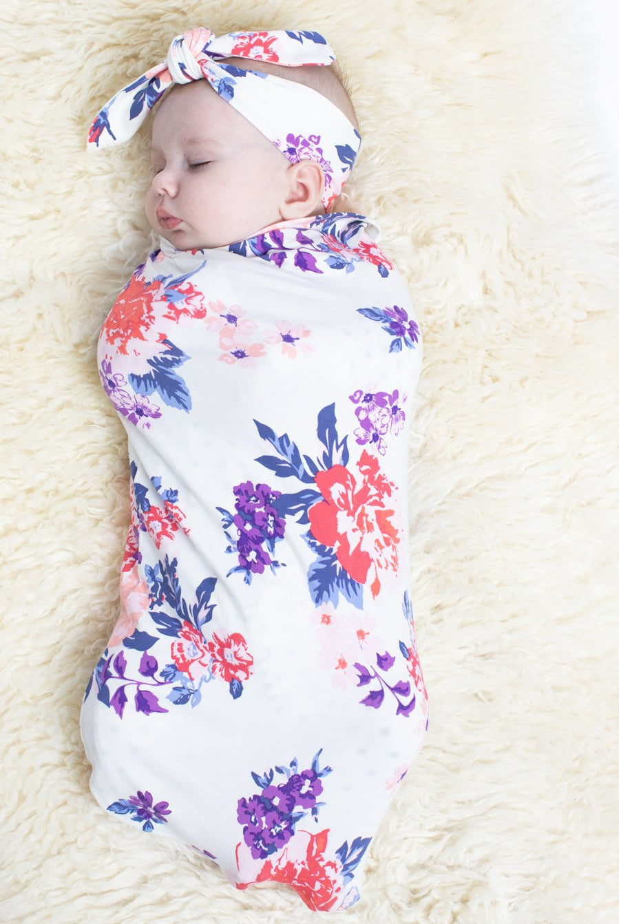 Hospital Pack: Nursing Dress + Robe + Free Baby Pouch - Blue & Pink - Angel Maternity USA (4694292922462)