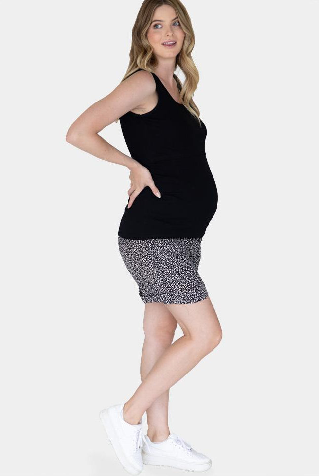 Maternity Basic Tank and Summer Shorts Set - Angel Maternity - Maternity clothes - shop online (6552977997927) (6690457387102)