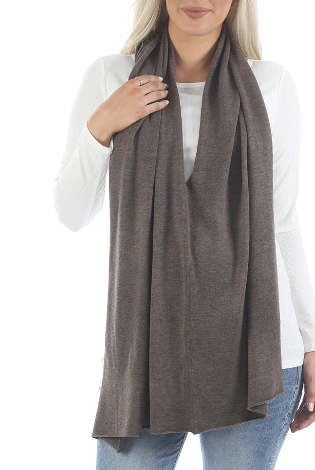 Moozie Mama Luxury Poncho/Scarf Maternity & Nursing Cover in Mocha (6656645857374)