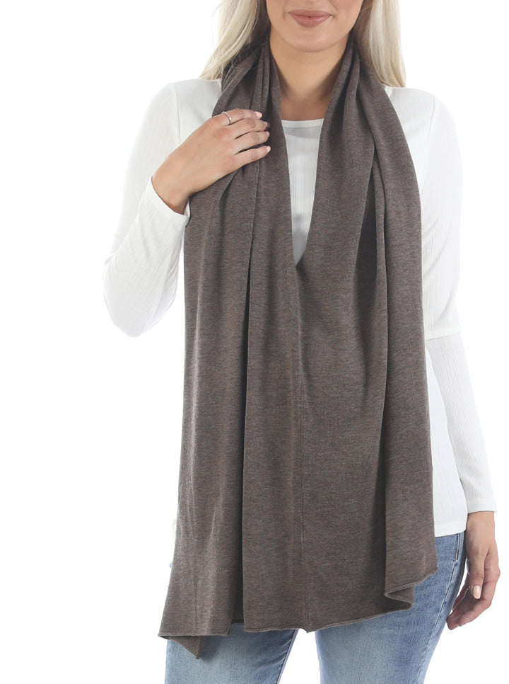Moozie Mama Luxury Poncho/Scarf Maternity & Nursing Cover in Mocha (6656645857374)