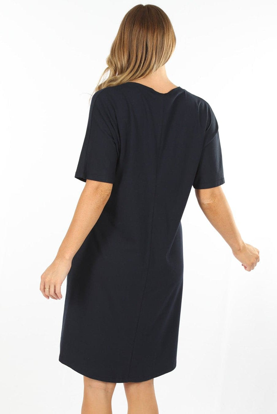 Mama Hospital Nightie, Long Length with Baby Pouch - Angel Maternity - Maternity clothes - shop online (6621381820510)