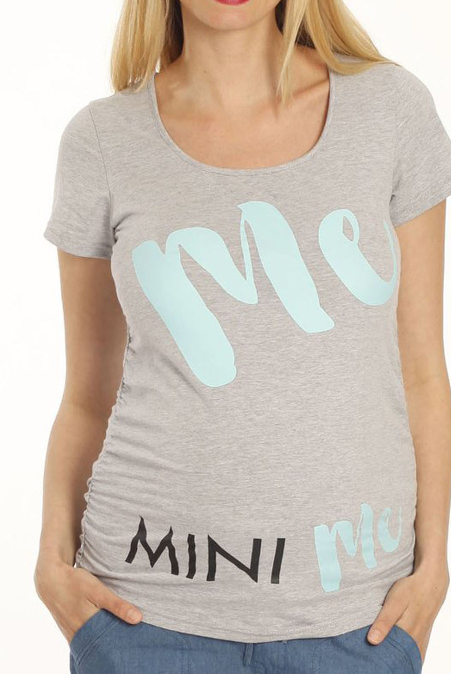 Front view - "Me & Mini Me" Maternity Tee (1643667456094)