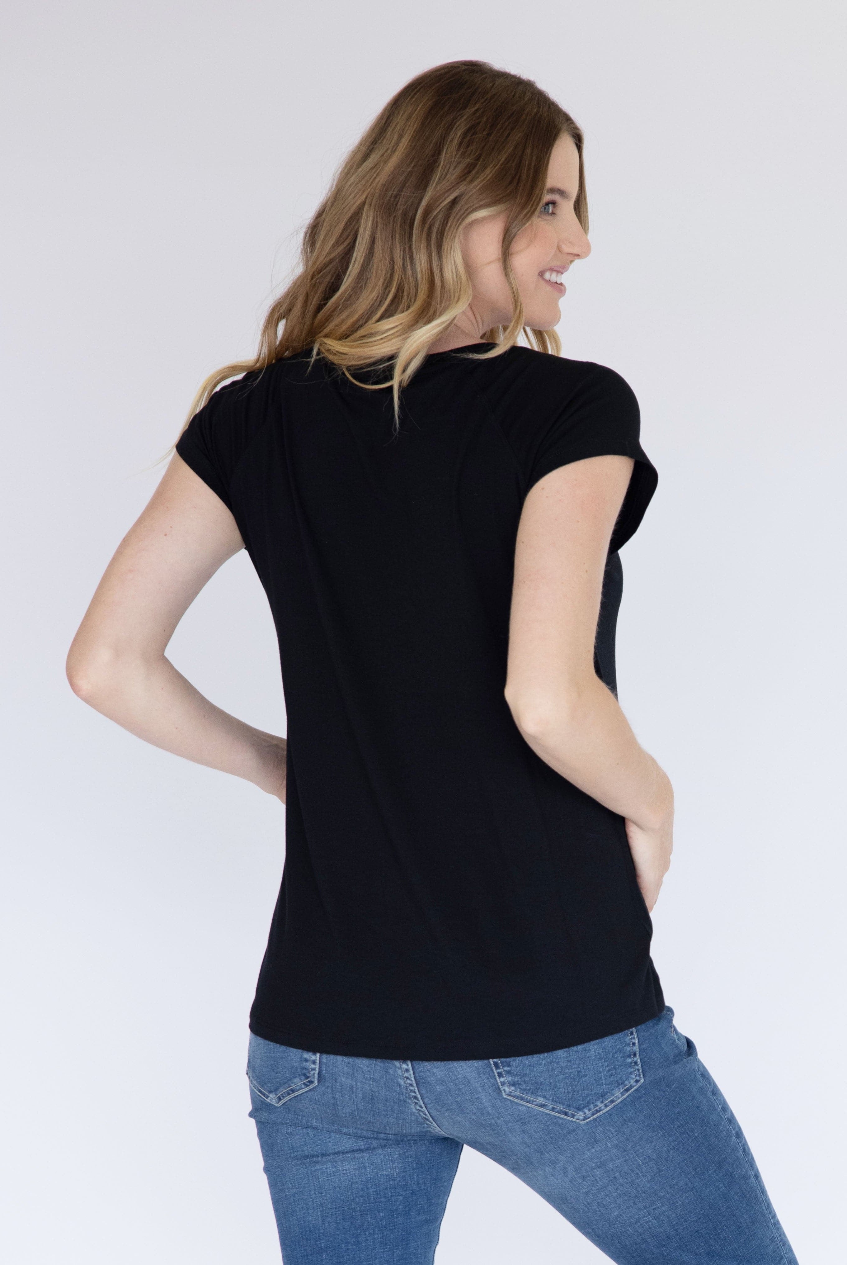 Maternity/Nursing Bamboo Top (4687104770151)