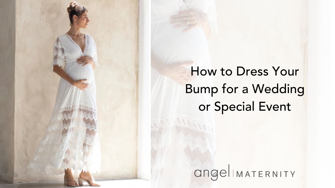 How to Dress Your Bump for a Wedding or Special Event