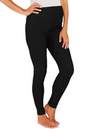Maternity Deluxe Tummy Support Jegging -Denim Black - Angel Maternity USA (1302314844254)