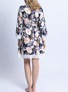 Hospital Pack: Nursing Dress + Robe - Pink Floral - Angel Maternity USA (4701251567710)