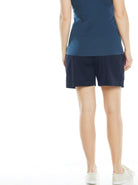 Maternity Relax Fit Light Weight Summer Shorts - Navy - Angel Maternity USA (4539556102238)