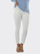 Main view - White Maternity Over the Bump Skinny Maternity Jeans Denim (6621382082654)