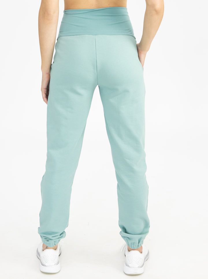 Tracksuit Set in Sage pants back (4788130578526)