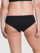 Back view - Cake Maternity Croissant Bikini Brief in Nude Black (4734174036062)