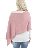 Moozie Mama Luxury Poncho/Scarf Maternity & Nursing Cover in Roseberry (6656645922910)