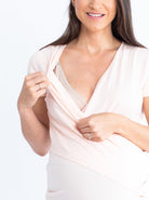 Maternity & Nursing Relax Loungewear Outfit - Blue - Angel Maternity - Maternity clothes - shop online (4525351469159)