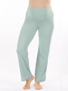 Bottom view - Maternity Pajama pants in Sage (6659036840030)