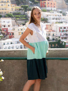 Maternity/Nursing Linen Dress - Angel Maternity - Maternity clothes - shop online (6639691858014)