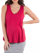Basic Swing Tank with Nursing Opening - Angel Maternity USA (4513836892254)