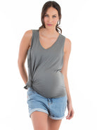 Basic Swing Tank with Nursing Opening - Angel Maternity USA (4513836892254)