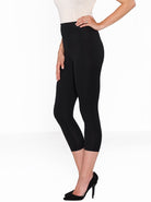 Main view - Postpartum Tummy Tight Control Capri Built-In Shaping 3/4 Legging (1301889187934)