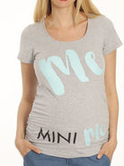 Front view - "Me & Mini Me" Maternity Tee   (1643667456094)