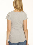 Back view - "Me & Mini Me" Maternity Tee   (1643667456094)