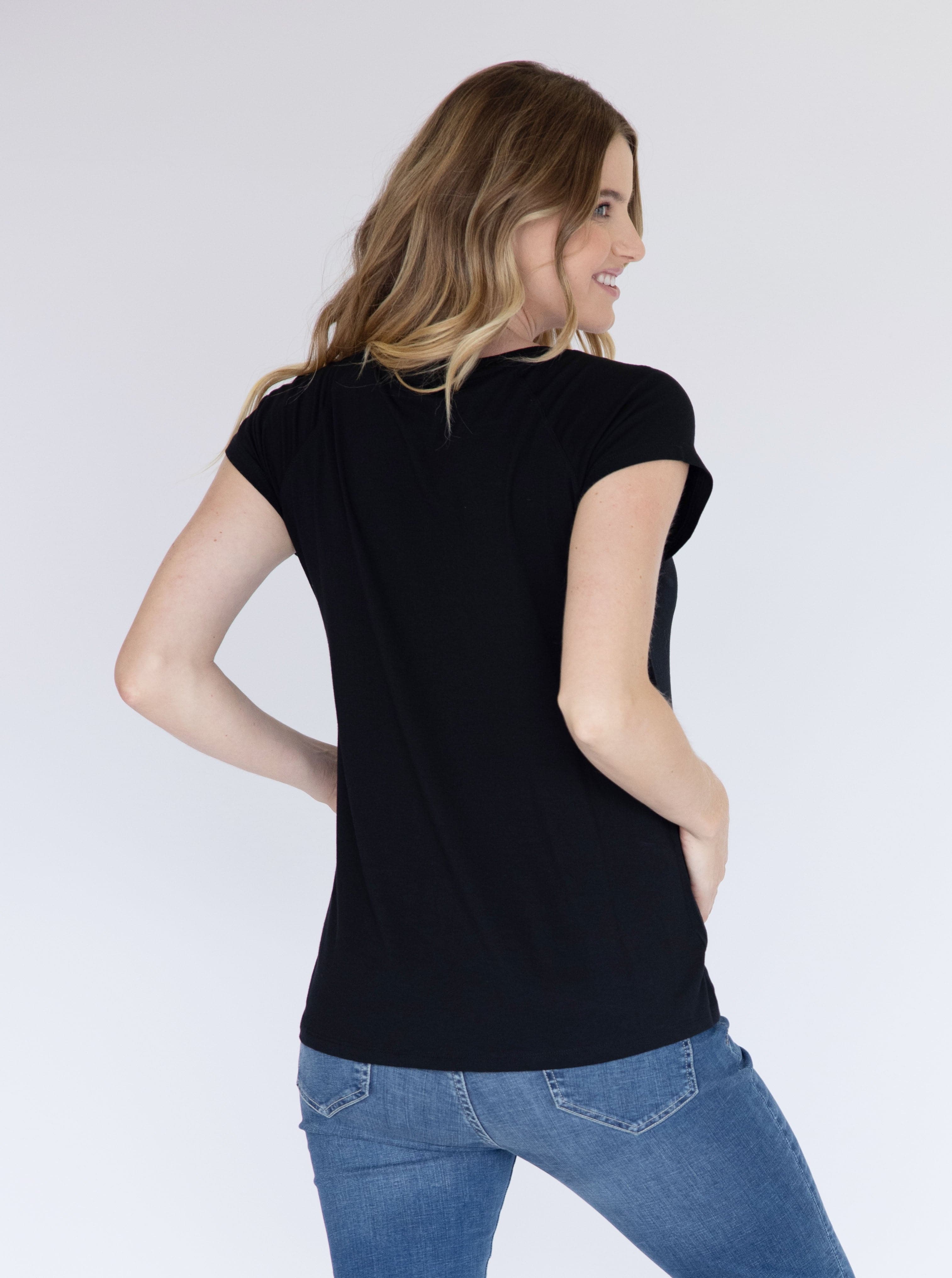 Maternity/Nursing Bamboo Top (4687104770151)