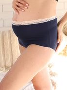 2-pack maternity underwear bamboo navy